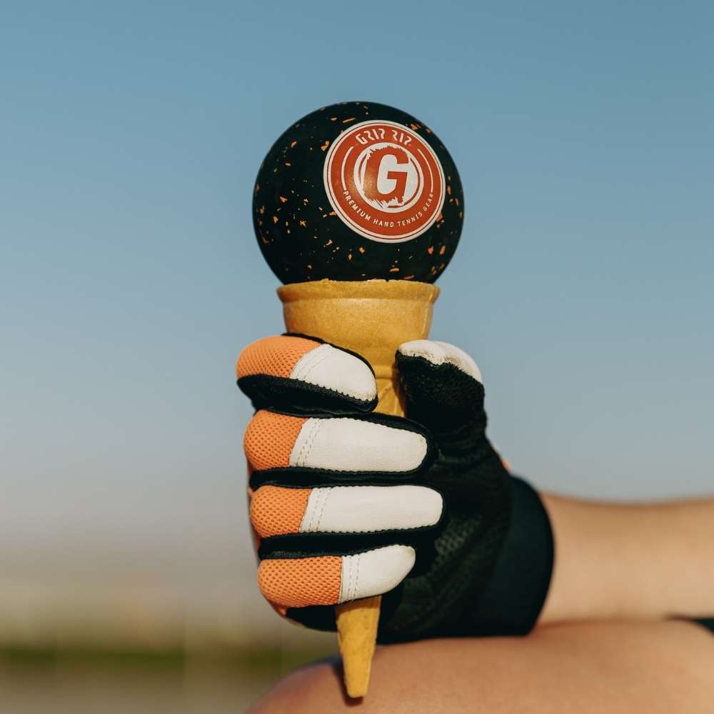 summer games rubber bouncy hand tennis handjietennis ball