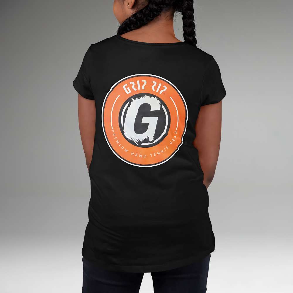 Big Girl's Black T-Shirt