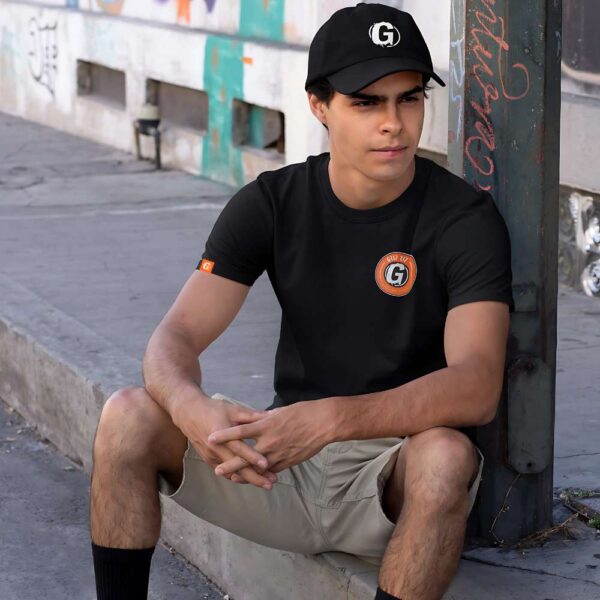 Teen Boy's Black T-Shirt
